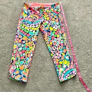 Lilly Pulitzer luxletic leggings size M EUC